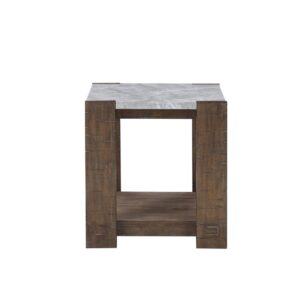 Libby Sintered Stone End Table From Steve Silver