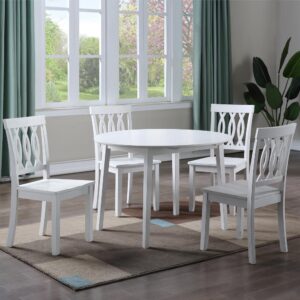 Naples 5-Piece Drop-Leaf Dining Set From Steve Silver