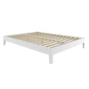 Nix Queen Platform Bed White From Steve Silver