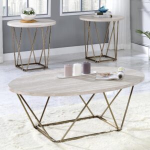 Rowyn 3PK Occasional Table Set From Steve Silver