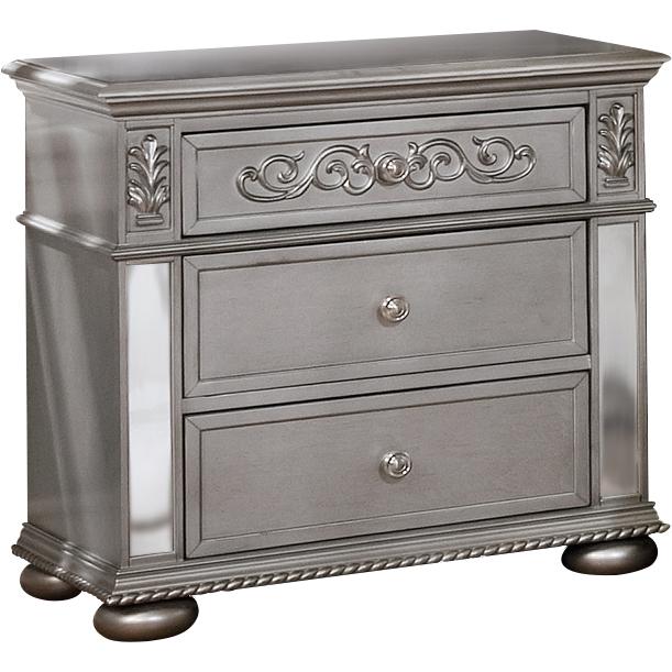 Nightstand with 3 Drawers From Best Quality Furniture