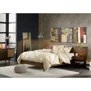 Bed with 2 Nightstands From INK+IVY