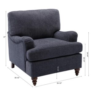 Clarendon Arm Chair - Navy From Comfort Pointe