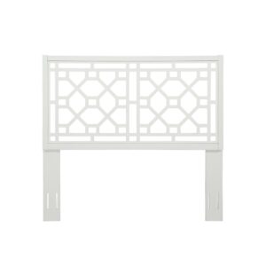 Thomas Chippendale White Headboard - Queen/Full From Comfort Pointe