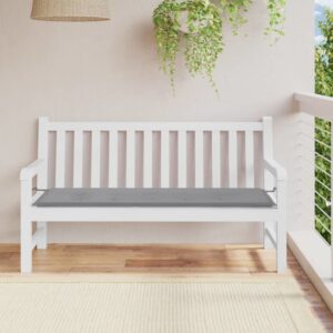 vidaXL Garden Bench Cushion Gray 59"x19.7"x1.18"