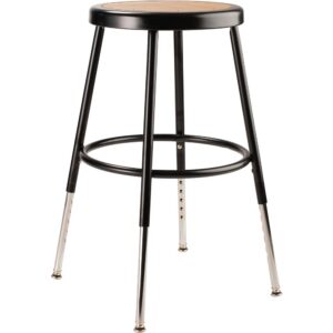 NPS® 19"-27" Height Adjustable Heavy Duty Steel Stool