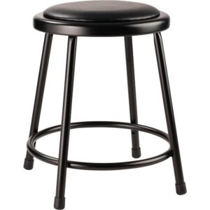 NPS® 18" Heavy Duty Vinyl Padded Steel Stool