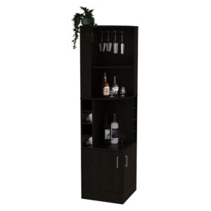 Egina Bar Cabinet Black Wengue From Depot E-Shop