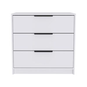 Egeo 3 Drawer Dresser White From Depot E-Shop