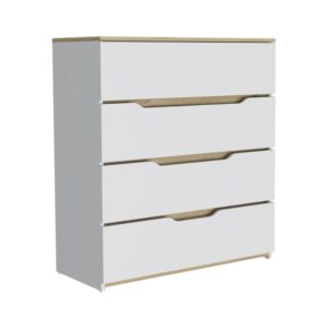 DEPOT E-SHOP Aralia Drawer Dresser-Four Drawers