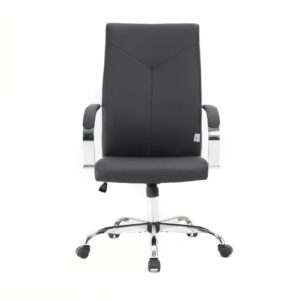 Sonora Modern High-Back Leather Office Chair From LeisureMod