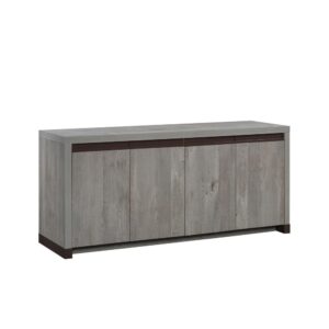 Manhattan Gate Large Credenza Mystic Oak From Sauder