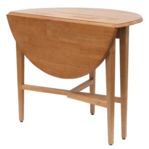 Hannah Round 42" Double Drop Leaf Gate leg Table From Winsome Wood