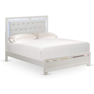 Pandora Wooden Queen Bed From East West Furniture