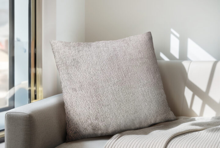 The Chapel Hill Ava Solid Square Pillow adds comfort and elegance to any living room or bedroom. Measuring 20 x 20 inches