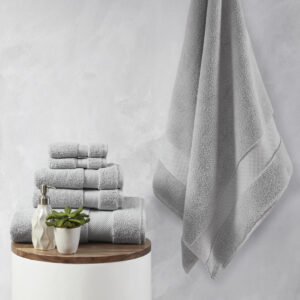 Our Madison Park Signature Splendor 1000 GSM 100% Cotton 6 Piece Towel Set provides a true luxurious addition to your bathroom essentials. This 100% cotton towel set features oversized bath towels with 1000gsm construction and 900gsm hand/wash towels that ensure a premium quality and heavy weight