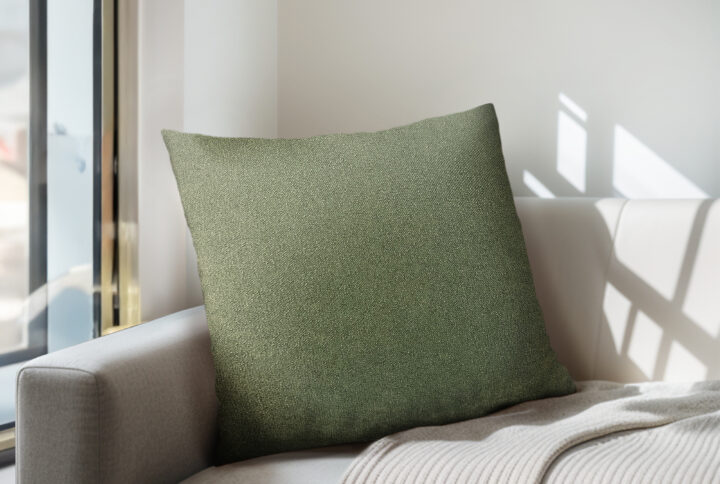 Transform your seating area with the Chapel Hill Monte Square Stripe Pillow
