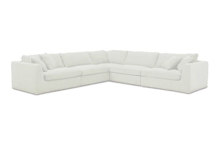 Rue Classic L Modular Sectional Off White From Moe's Home Collection