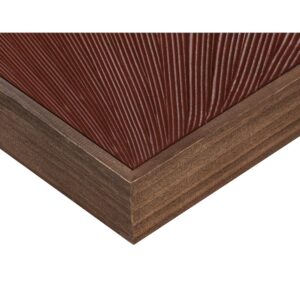 Flutter Framed Painting Maroon From Moe's Home Collection