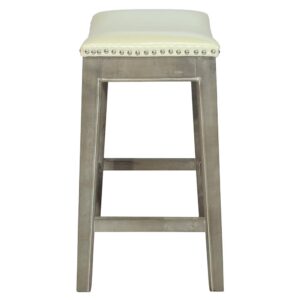 Elmo Bonded Leather Counter Stool From New Pacific Direct