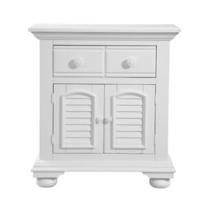 Cottage Traditions Nightstand - White Cottage From American Woodcrafters