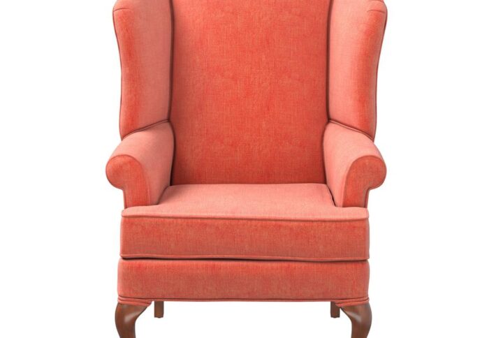 Crawford Coral Wing Back Chair From Comfort Pointe
