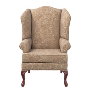 Paisley Cream Wingback Chair From Comfort Pointe