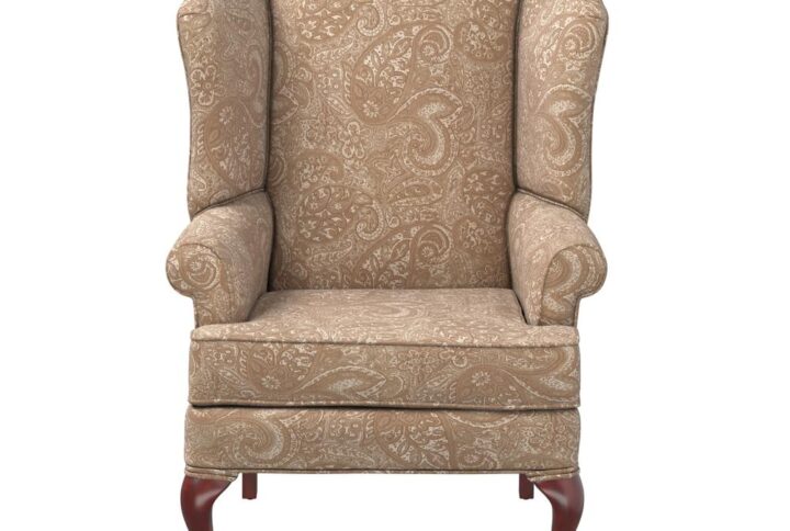 Paisley Cream Wingback Chair From Comfort Pointe