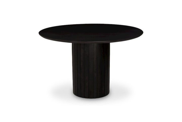 Povera Round Dining Table Black From Moe's Home Collection