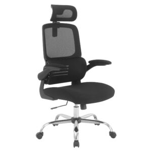 Mesh Back Manager’s Chair with Headrest From Office Star