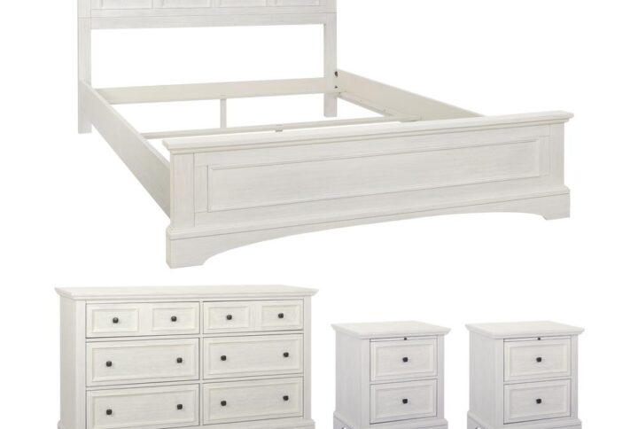 Farmhouse Basics Bedroom Set 4 pc From Office Star