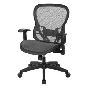 Deluxe R2 SpaceGrid Back Chair From Office Star