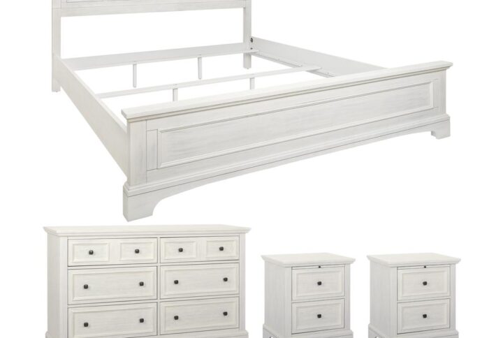 Farmhouse Basics Bedroom Set 4 pc From Office Star