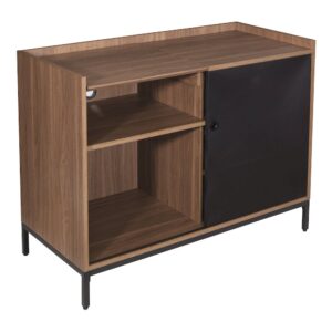 Record Player Stand w/ Album Storag From Office Star