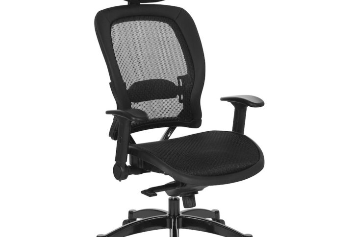 Executive Breathable Mesh Black C From Office Star