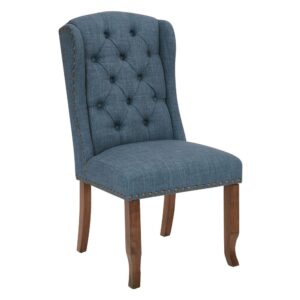 Jessica Tufted Wing Dining Chair From Office Star