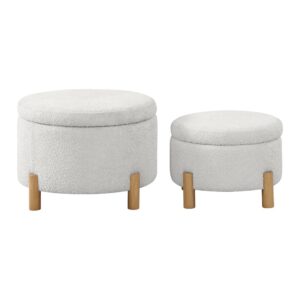 Bennett 2-Piece Storage Ottoman Set From Office Star