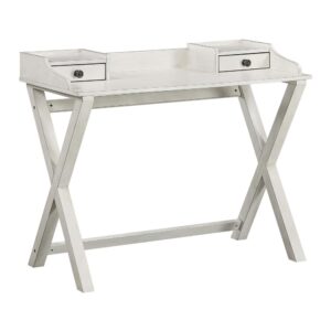 Barton Writing Desk in White Wash finish