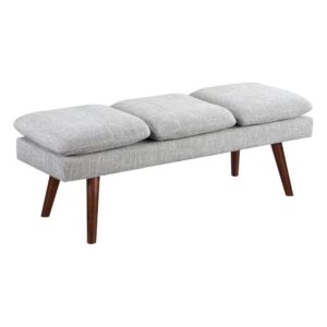 Amanda 54" Mid-Century Bench From Office Star