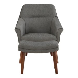 Waneta Chair and Ottoman From Office Star