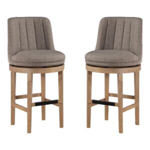 Rowan 2-Pack Swivel Barstool From Office Star