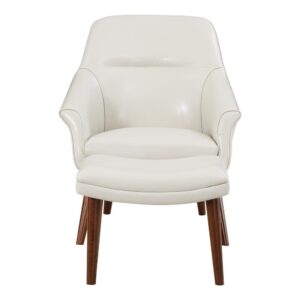 Waneta Chair and Ottoman From Office Star