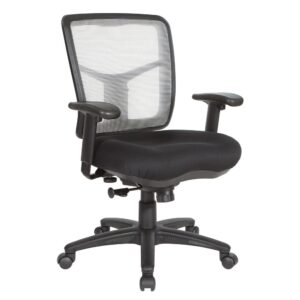 White Air Mist Mesh Back Chair