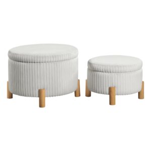 Bennett 2-Piece Storage Ottoman Set From Office Star