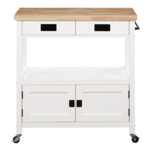 Radford Kitchen Cart White From Office Star