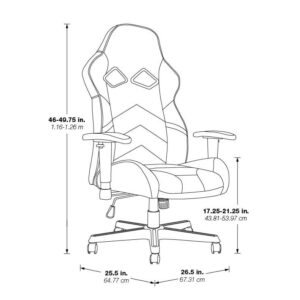 VPR25-BL From Office Star