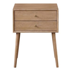 Rena 2-Drawer Side Table From Office Star