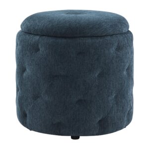 Erindale Round Storage Ottoman From OSP Home Furnishings