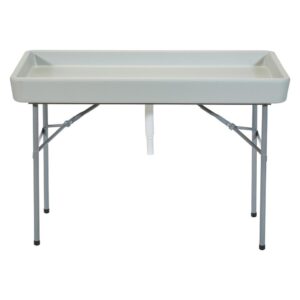Folding Beverage Ice Cooler Table From Office Star