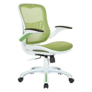 Riley Office Chair with Green Mesh